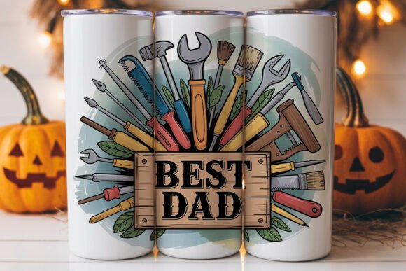 Best Dad Tools 20oz Tumbler Wrap Graphics & Tumbler Wraps Review