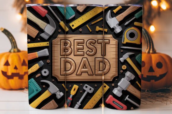 Best Dad Woodworking 20oz Tumbler Wrap