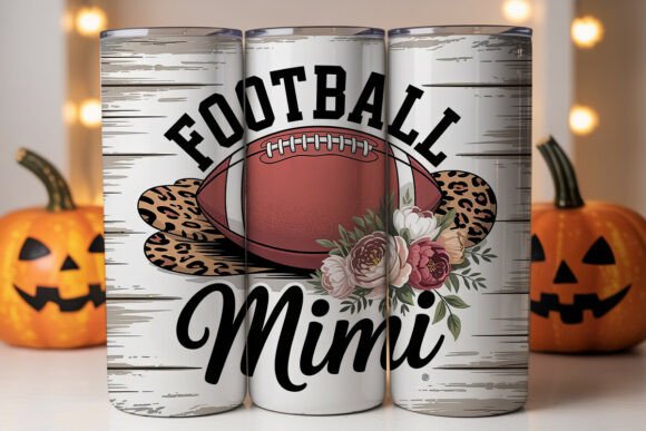 Football Mimi 20oz Tumbler Wraps Graphics Review