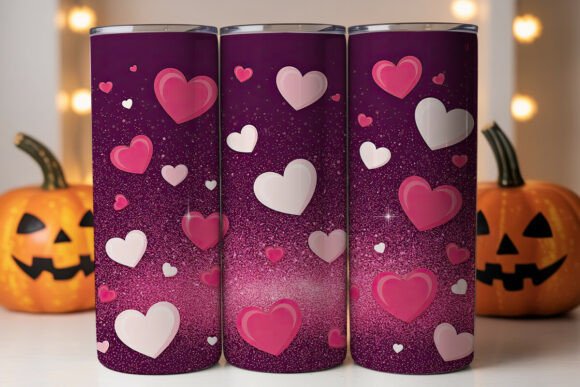 Glitter Hearts 20oz Tumbler Wrap: A Brand Review