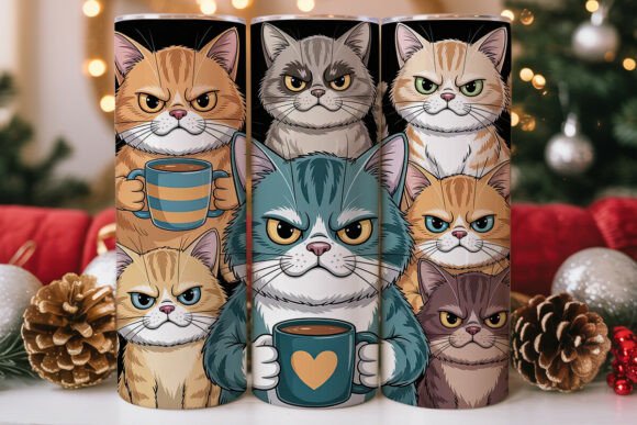 Grumpy Cats 20oz Tumbler Wrap Graphics Review