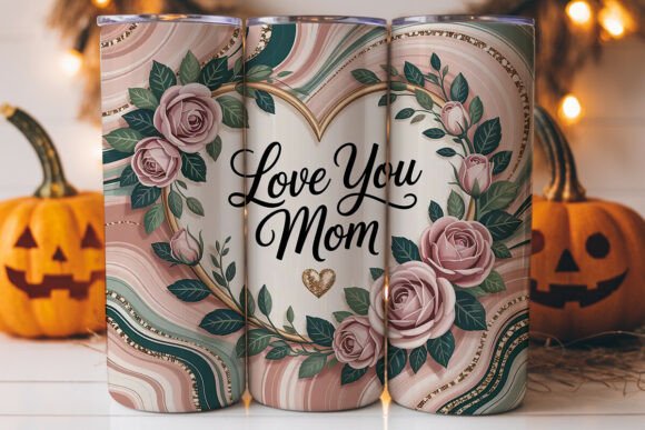 Love You Mom 20oz Tumbler Wrap Graphics Review