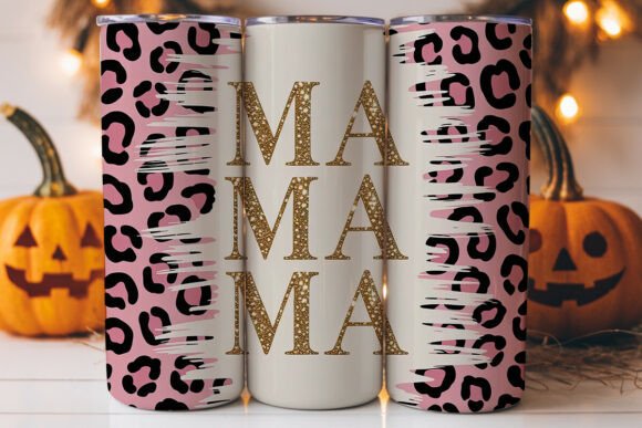 Mamma Leopard Glitter 20oz Tumbler Wrap Review