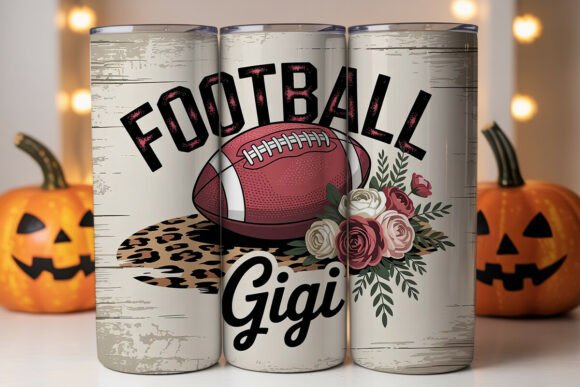 Personalized Football Gigi 20oz Tumbler Graphics & Tumbler Wraps Review