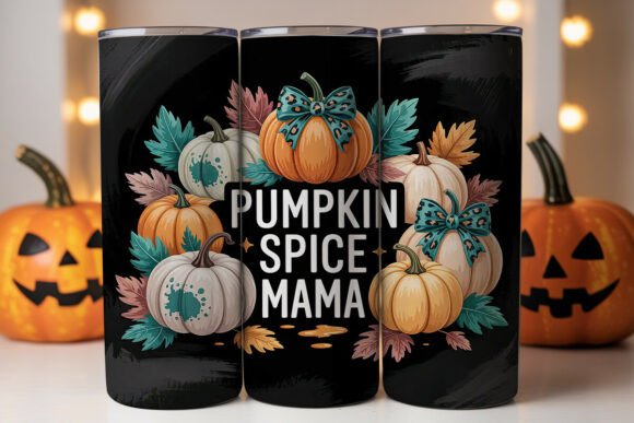 Pumpkin Spice Mama Tumbler Graphics and Wraps Review