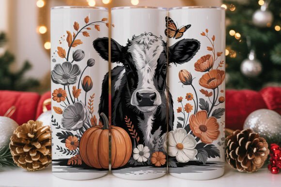Rustic Fall Calf Tumbler Wrap Graphics Review